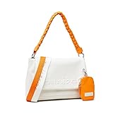 Desigual Damen Tasche Rucksack Shopper Umhängetasche Schultertasche Umghängetasche Synthetik Logoprint dersigual tasche umhängetasche schultertasche