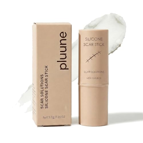 Pluune Scar Stick with Vitamin E & Centella Asiatica Extract Silicone Stick for Surgical Scars Old Marks & New Scars Helps Smooth and Protect Skin (1pcs)