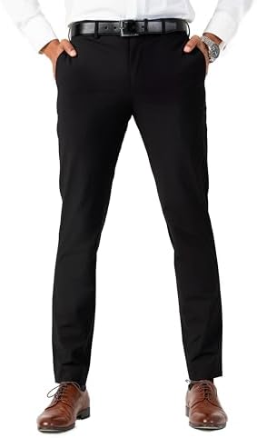 The Pant Project Luxury PV Lycra Stretchable Formal Pants for Men | Stylish Slim Fit Men's Wear Trousers for Office or Party | Mens Fashion Dress Trouser Pant