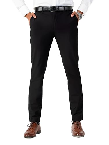 The Pant Project Luxury PV Lycra Stretchable Formal Pants for Men | Stylish Slim Fit Men's Wear Trousers for Office or Party | Mens Fashion Dress Trouser Pant