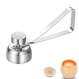 Polyvalence d'utilisation : La bordure du casse-coquille est légèrement plus large qu'une cuillère à café standard, ce qui le rend adapté à la plupart des tailles d'œufs. L'intérieur lisse et non tranchant garantit une utilisation sûre, parfaite pour la cuisine à domicile ou les restaurants