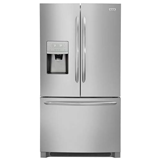 Frigidaire FGHD2368TF Gallery Series 36 Inch Counter Depth French Door Refrigerator with 21.9 cu. ft. Total Capacity, in Stainless Steel