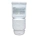InvisaFlow 4490 Downspout Filter, White