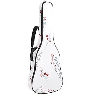 Housse pour guitare acoustique Motif paresseux abstrait Épaisseur 1 cm Housse de transport étanche 40 41 42 pouces… - Les Beatles, Paul McCartney, John Lennon, RIngo Starr, George Harrison