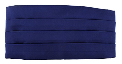 Ceinture en soie bleu marine taille unique accessoire de mode