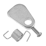 Zerodeko 1 Satz Ersatzteile für Popcornmaschine Circlip für Kommerzielle Popcornmaschinen zu Installieren Langlebig und Wiederverwendbar Kompatibel mit Innenpfannen Silberfarben