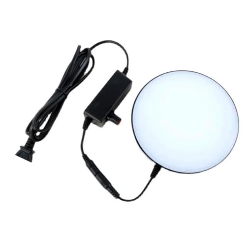 Kit d'accessoires pour microscope en verre optique et métal avec anneau lumineux réglable