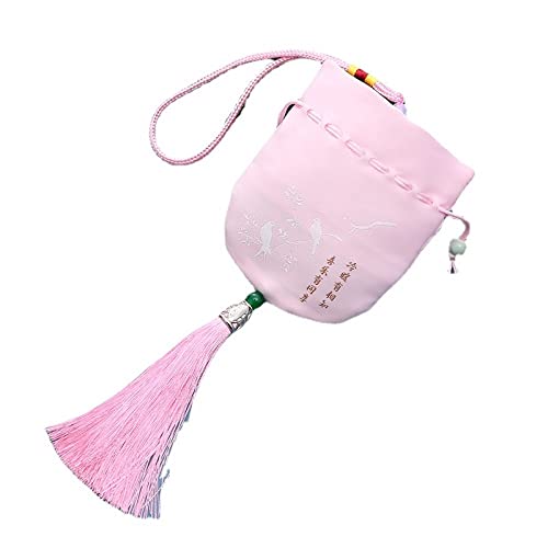 4 bolsas pequeñas de saquito tradicional chino para ambientar miniatura 1