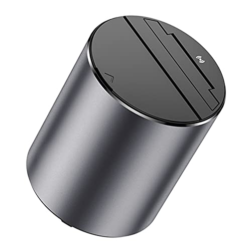 Cabilock Toothpick Holders Automatic Toothpick Dispenser Sensor Toothpick Box Container With 100 Toothpicks for Home Restaurant Kitchen Supplies Dark Grey Travel Container