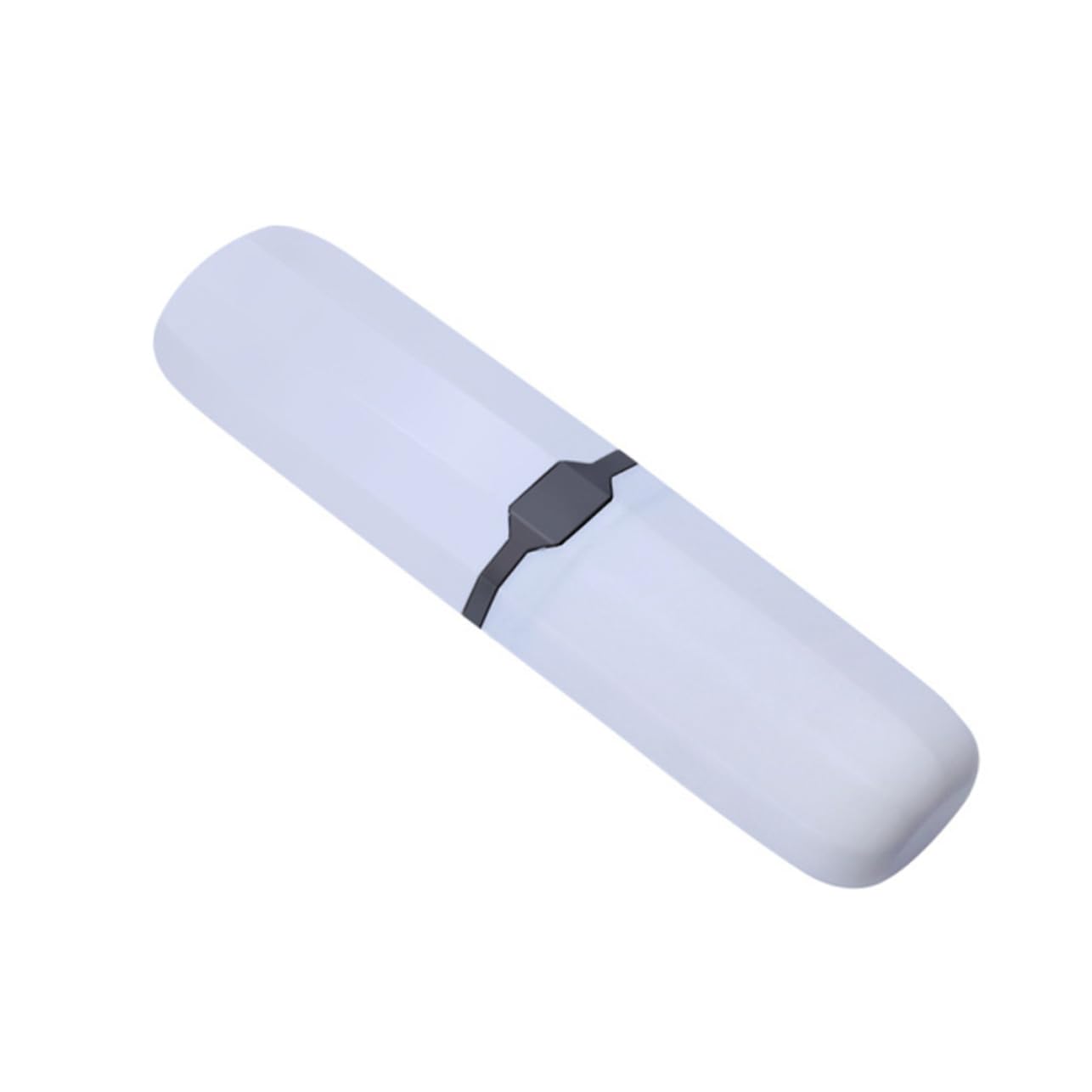 FRCOLOR 8 pezzi Portaspazzolino da viaggio per spazzolini da denti, organizer per spazzolino da denti con coperchio, porta spazzolino da denti, custodia per spazzolino da viaggio a casa, astuccio da