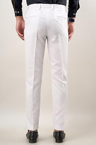 Image of VX9 Men's Formal Trousers, Smart Office & Business Wear, Classic Fit