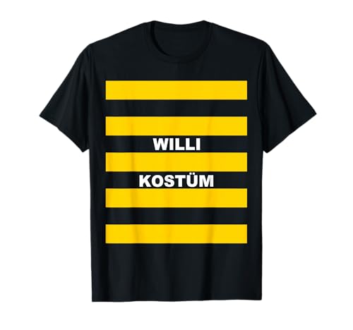 Biene Kost&uuml;m Willi Bienenkost&uuml;m Paarkost&uuml;m Bienen Karneval T-Shirt