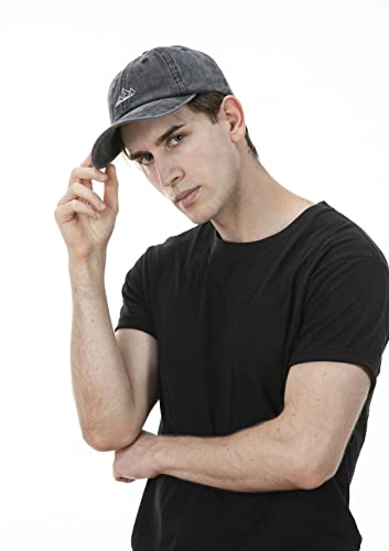 Dasmini Dad Hats For Men Womens Baseball Caps Mountain Hat Adjustable Unstructured Vintage Outdoor Cap(Black) #TOP4