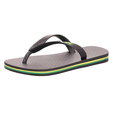 Ipanema Unisex Niños Classic Brasil Ii Kids - Chanclas de dedos, 8041 Black, 25/26 EU