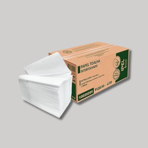 Papel Higiênico Fd Interfolhado 10x20cm Indaial 8000 fls