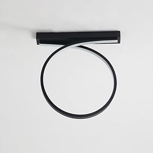 Plafonnier LED 24W anti-zones d'ombre pour entrée et couloir