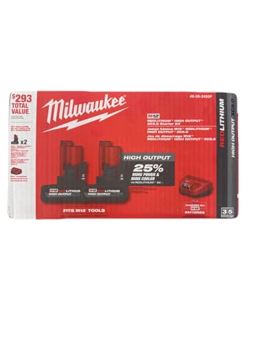 Image of Milwaukee Electric - M12 12V HIGH Output XC5.0 Starter KIT