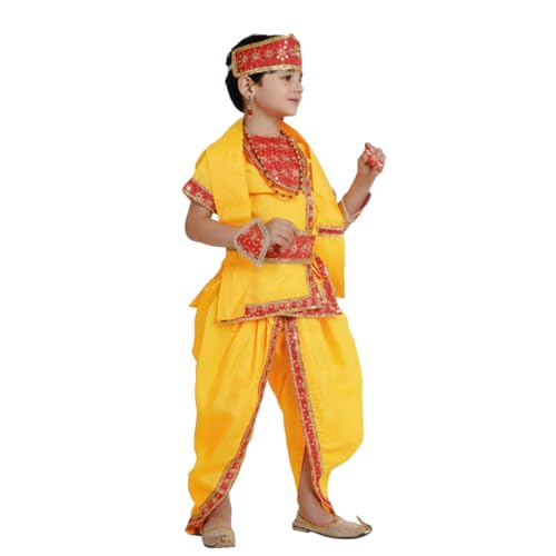 Image of Kaku Fancy Dresses Ram Costume for Kids Infant Baby Ram Dress for Boys with Accessories