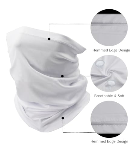 Image of Fishing Neck Gaiter, Sun Protection Face Mask, Cooling Neck Shield Scarf Cycling Balaclava Bandana for Men and Women