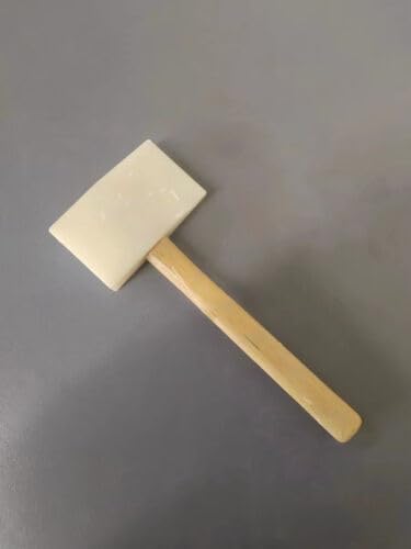 White Wedged PVC Tinner’s Hammer,Standing Seam Mechanical Lock Metal Roofing Panel tool for roofer