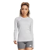 adidas Women's Volleyball Hi Low Lowng Sleeve Jersey, Team Light Grey, Small/Tall