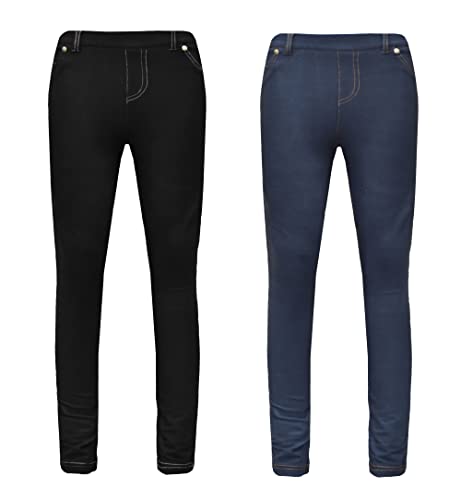 Jegging en jean fille GW CLASSY OUTFIT pantalon denim stretch enfant 5-13 ans x2