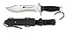 CUCHILLERIA DEPORTIVA Albainox - 32328 - Cuchillo Albainox Modelo White Bear. h: 18 cm. Funda ABS-Nylon - Herramienta para Caza, Pesca, Camping, Outdoor, Supervivencia y Bushcraft