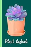 Echeveria Perle von Nurnberg Succulent Plant s Women Plant Logbook: Organize Your Gardening As Garden Expert for Avid Gardeners, Flowers, Vegetable ... | Garden Accessories | 6 x 9 in 120 pages