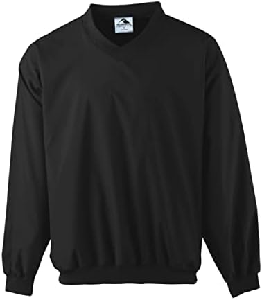 Augusta Sportswear Micro Poly Windshirt/Lined, X-Large, Black (3415)