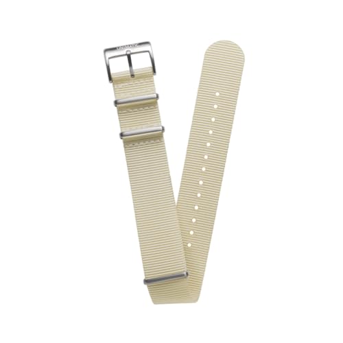 Bracelet UNIMATIC Vanilla Nylon Nato Steel interchangeable pour montre de plongée 22mm
