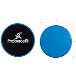 ProsourceFit Core Sliding Exercise Discs, Dual-Sided Sliders for Use on Any Surface at Home or Gym for Full-Body Workouts, Set of 2 - Image 3