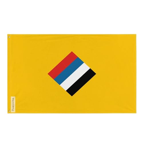 Drapeau de la clique du Fengtian Pixelforma en polyester résistant multi-tailles