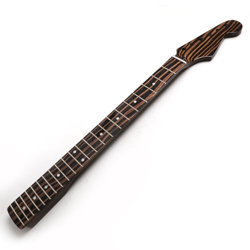 Amazon.com: For Fender ST 22-Fret Zebra Wood Guitar Neck