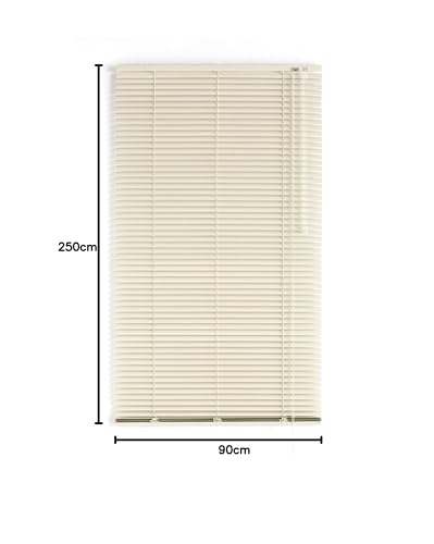 Veneciana de aluminio Blindecor 2101 beige de 90x250 cm para regular la luz con estilo 5