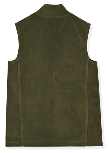 Image of Champion Boys Polar Fleece Vest Lightweight Sleeveless Zip Front Jacket with Pockets, Kids Outdoor Layering