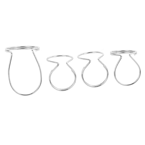 Electric Guitar Plectrum, 4pcs Butterfly Finger Pick Perfect Match Comfortale Wearing Better Control for Performance (Silver) - Image 4