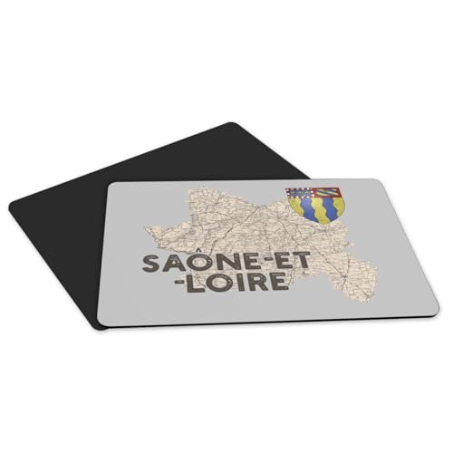 Sets de table Mâcon 71 gris souvenir de Saône-et-Loire idée cadeau - 5