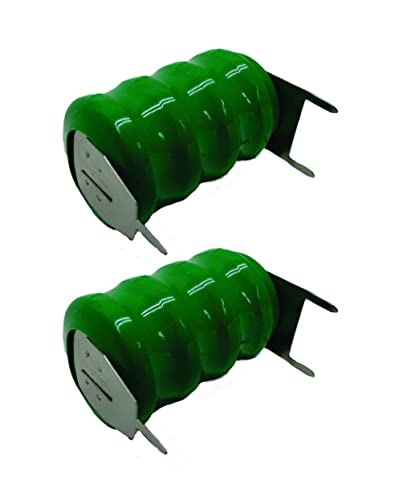 Batería Recargable NiMH 4.8V 80mAh 3 Pin 2 Unidades miniatura 1