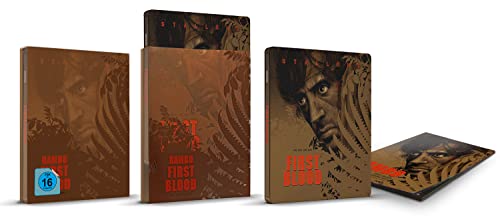 Rambo I – First Blood – 4K Steelbook (Matt Ryan Tobin Artwork) (UHD + Blu-ray Disc)