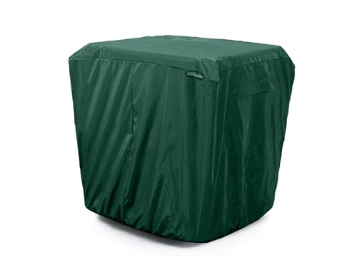 Covermates Air Conditioner Cover - Durable Weather-Resistant Protection for Outdoor Units, Classic 12-Guage Vinyl, 32W x 32D x 28H, Green