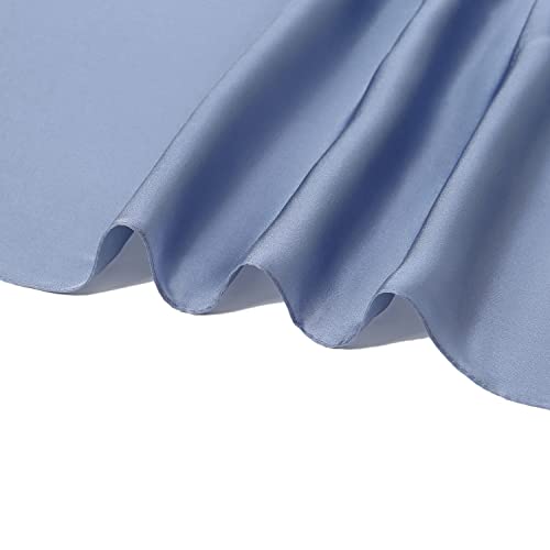 RIIQIICHY Womens Head Hair Scarf Like Satin Silk Scarf Sleeping Hair Wrapping Night 27.5"