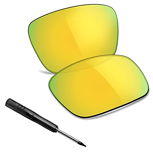 Image of Polarized Replacement Lenses for Oakley TwoFace OO9189 Sunglass - Golden Yellow
