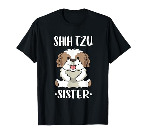 Shih Tzu Sister / perro shih-tzu de pelo largo - cachorro, juguete Camiseta