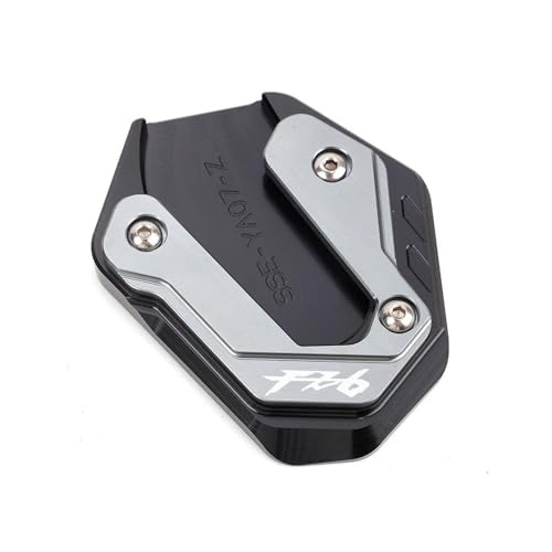 Plaque élargie béquille latérale anti-enfoncement pour FZ6 Fazer XJ6