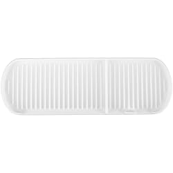 Silicon Para Fregadero Estera de Silicona para Secar Platos, Bandeja para Fregadero de Cocina, Soporte de Esponja de Silicona Autodrenante, Bandeja de Jabón, Soporte de Esponja, Organizador para (WHITE)