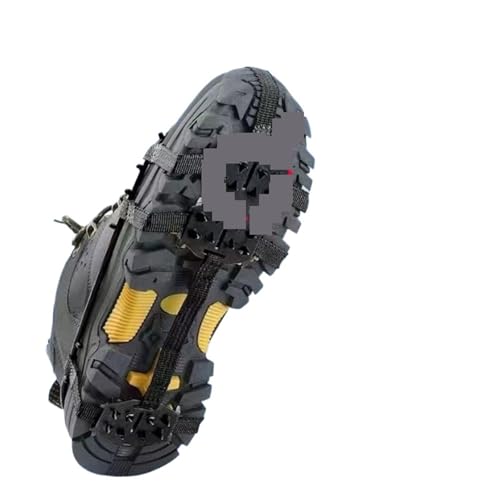Crampones Crampones de Cadena Antideslizantes, agarres for Hielo, Calzado con Agarre, Botas Senderismo, Escalada en, Clavos, Funda for Zapatos Escalada De MontañA(M(32-39))