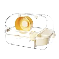 TAFIT　ハムスター　ケージ Amazon | Tafit ハムスター ケージ セット 全透明 回し車&給水