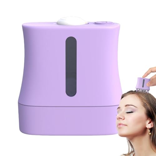 Electric Oil Applicator for Scalp, Scalp Massager Oil Applicator, 2-in-1 Oil Applicator Brush, Liquid Guiding Comb for Scalp, Head Scalp Oil Applicator, Electric Scalp Massager for Hair Oil