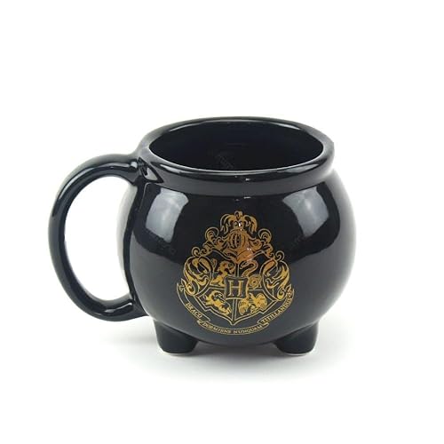 Zona Criativa Caneca 3D Formato Caldeirão Hogwarts Harry Potter 500 ml