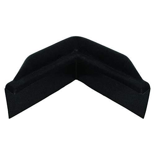 Extreme Max 3006.7745 Boattector Vinyl 90° Dock Corner Bumper - Black #TOP7